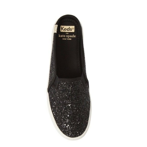 NIB Keds® x Kate Spade Double Decker Glitter Sneaker Mule - Size 5.5 or 6 - Picture 5 of 6